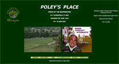 Desktop Screenshot of poleysplace.com